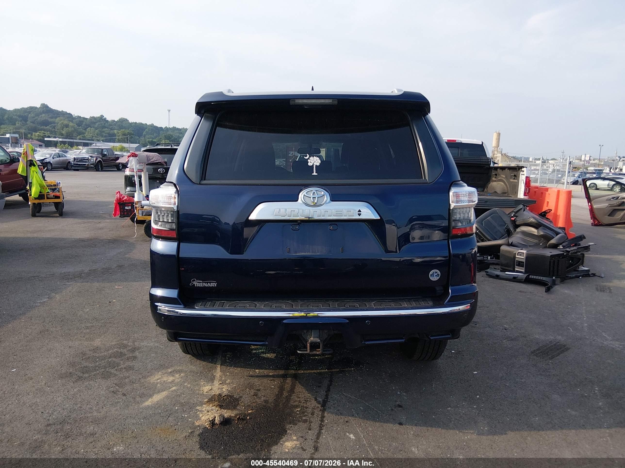 2014 Toyota 4runner Sr5/limited/trail Синий vin: JTEBU5JR7E5202556