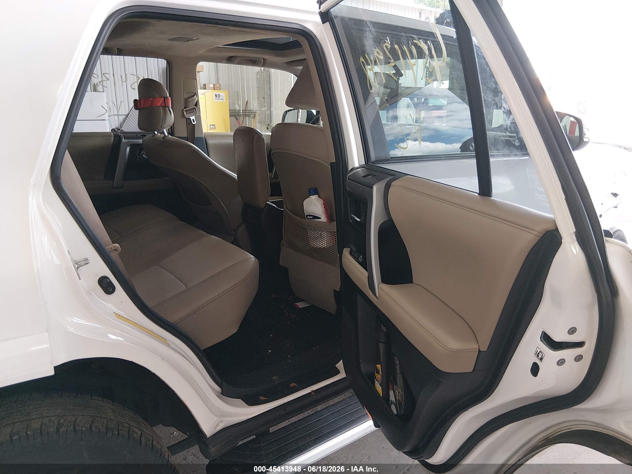 2015 Toyota 4runner Sr5 Premium White vin: JTEBU5JR7F5204020