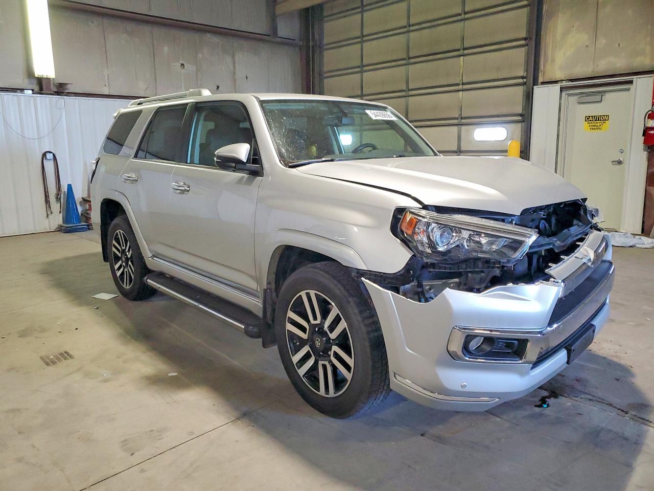 2015 Toyota 4runner Limited Silver vin: JTEBU5JR7F5211680
