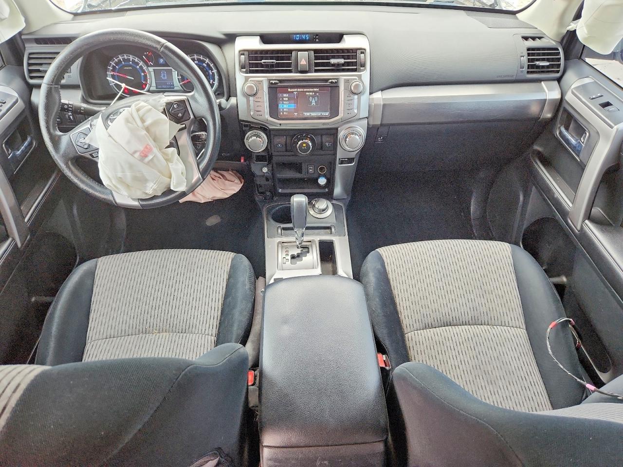 2015 Toyota 4runner Sr5 Silver vin: JTEBU5JR7F5214854