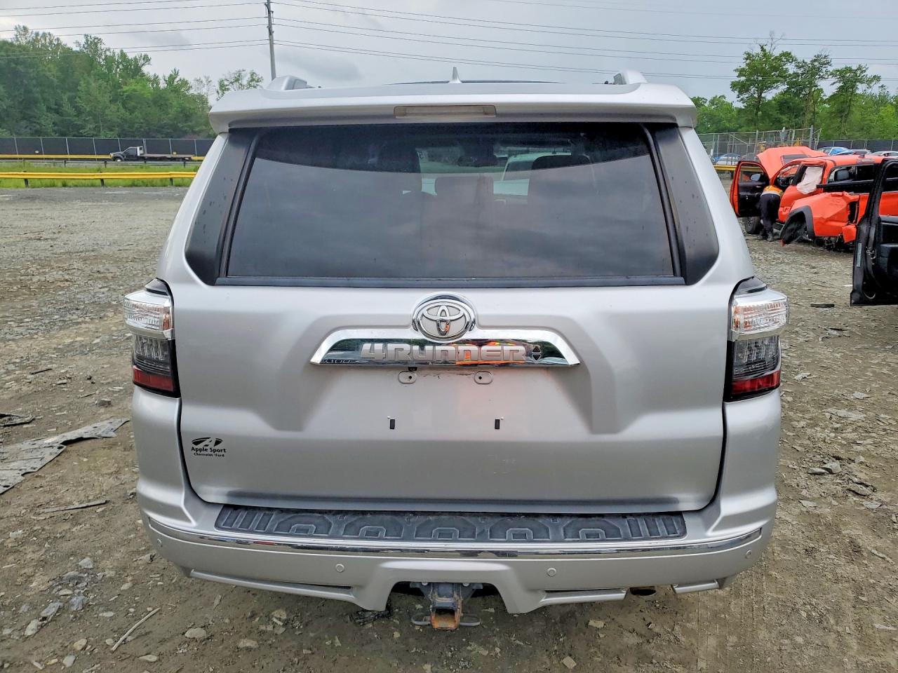 2015 Toyota 4runner Limited Silver vin: JTEBU5JR7F5217494