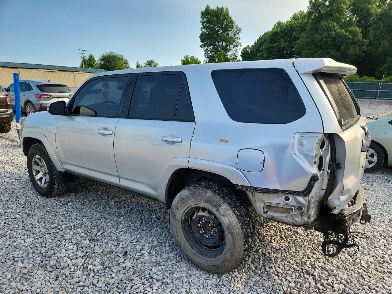 2015 Toyota 4runner Trail Premium Silver vin: JTEBU5JR7F5225529