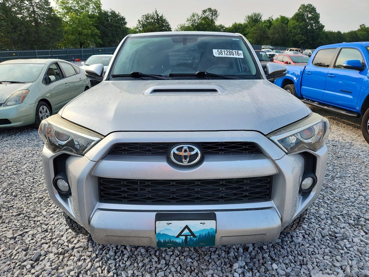 2015 Toyota 4runner Trail Premium Silver vin: JTEBU5JR7F5225529