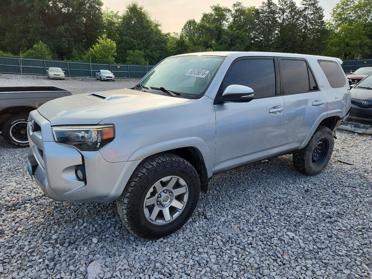 2015 Toyota 4runner Trail Premium Silver vin: JTEBU5JR7F5225529