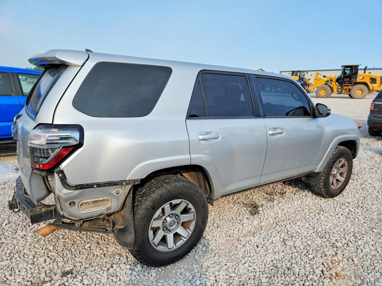 2015 Toyota 4runner Trail Premium Silver vin: JTEBU5JR7F5225529