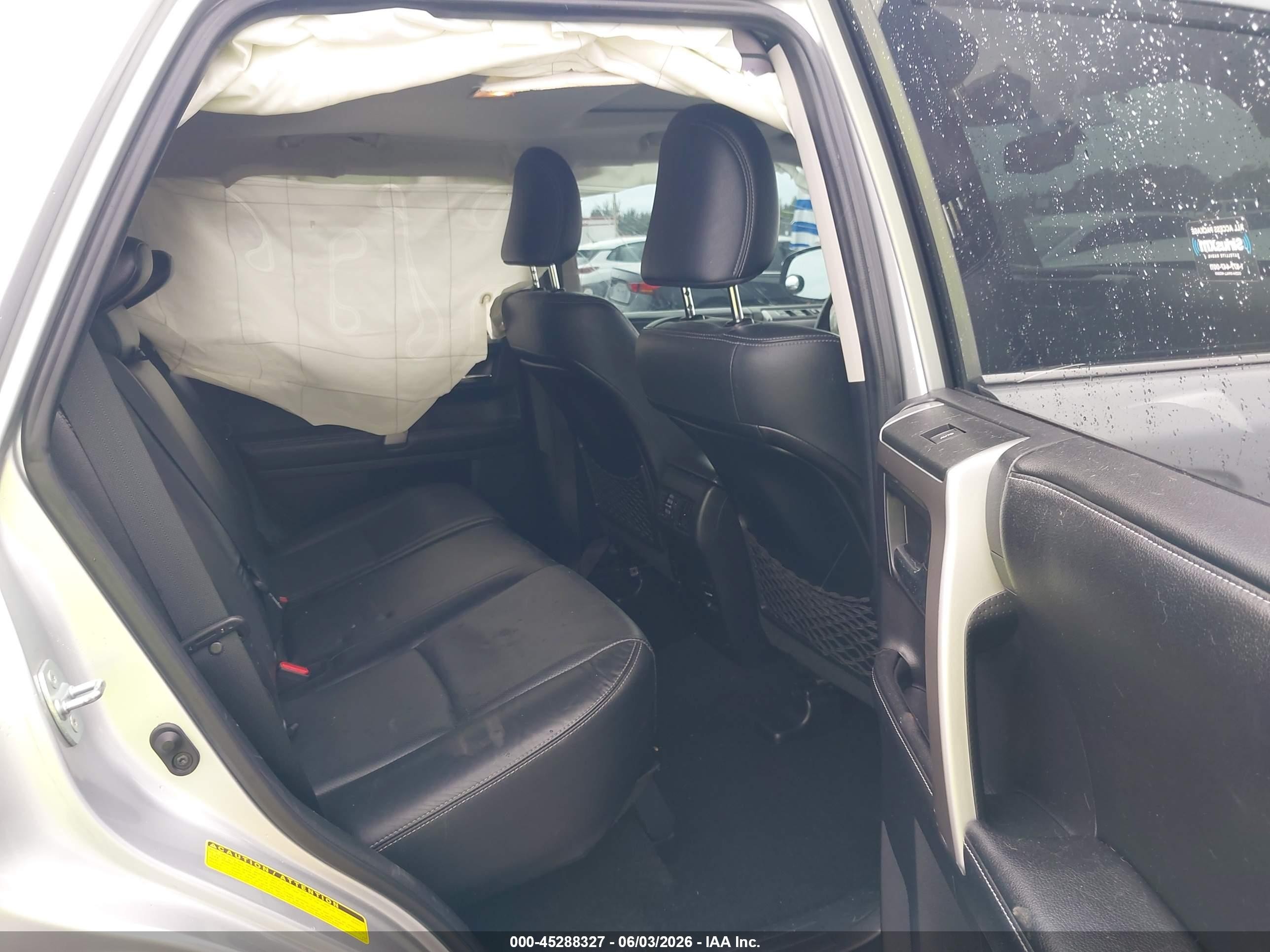 2015 Toyota 4runner Limited Silver vin: JTEBU5JR7F5234571