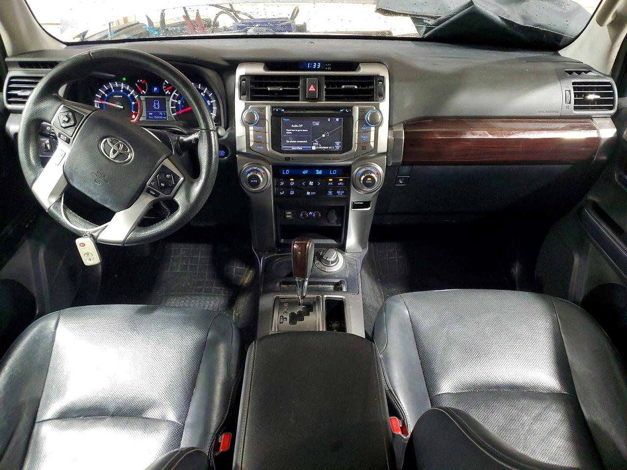 2018 Toyota 4runner Limited Серый vin: JTEBU5JR7J5553848