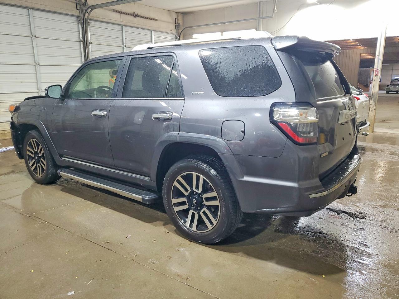 2018 Toyota 4runner Limited Серый vin: JTEBU5JR7J5553848