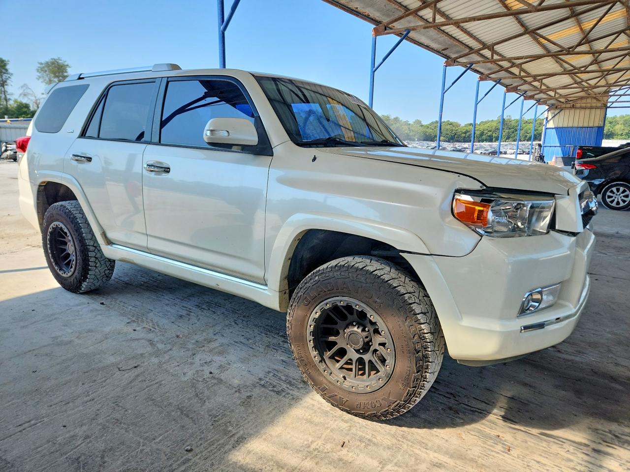2010 Toyota 4runner Sr5 White vin: JTEBU5JR8A5011335