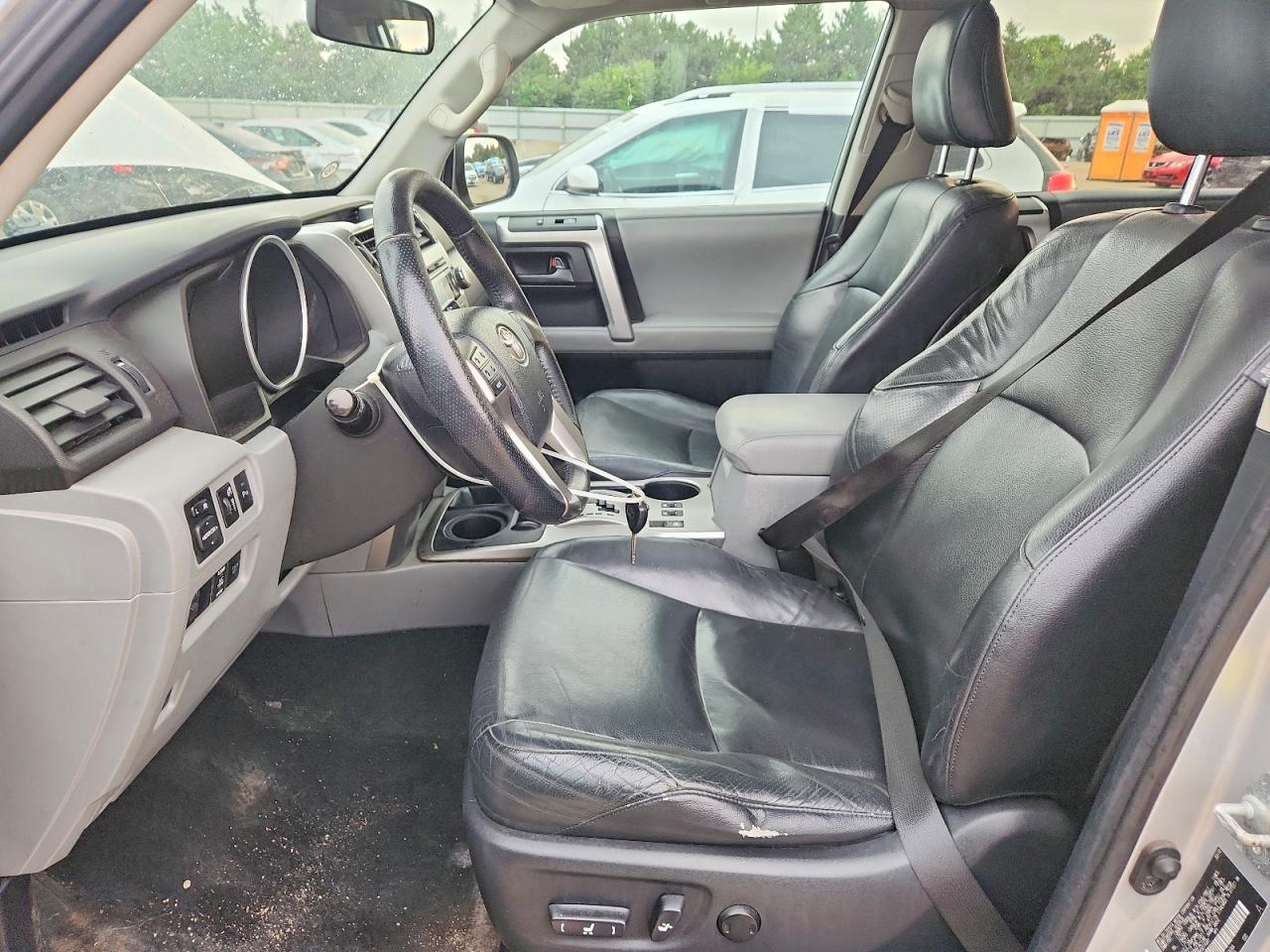 2010 Toyota 4runner Sr5 Silver vin: JTEBU5JR8A5019497