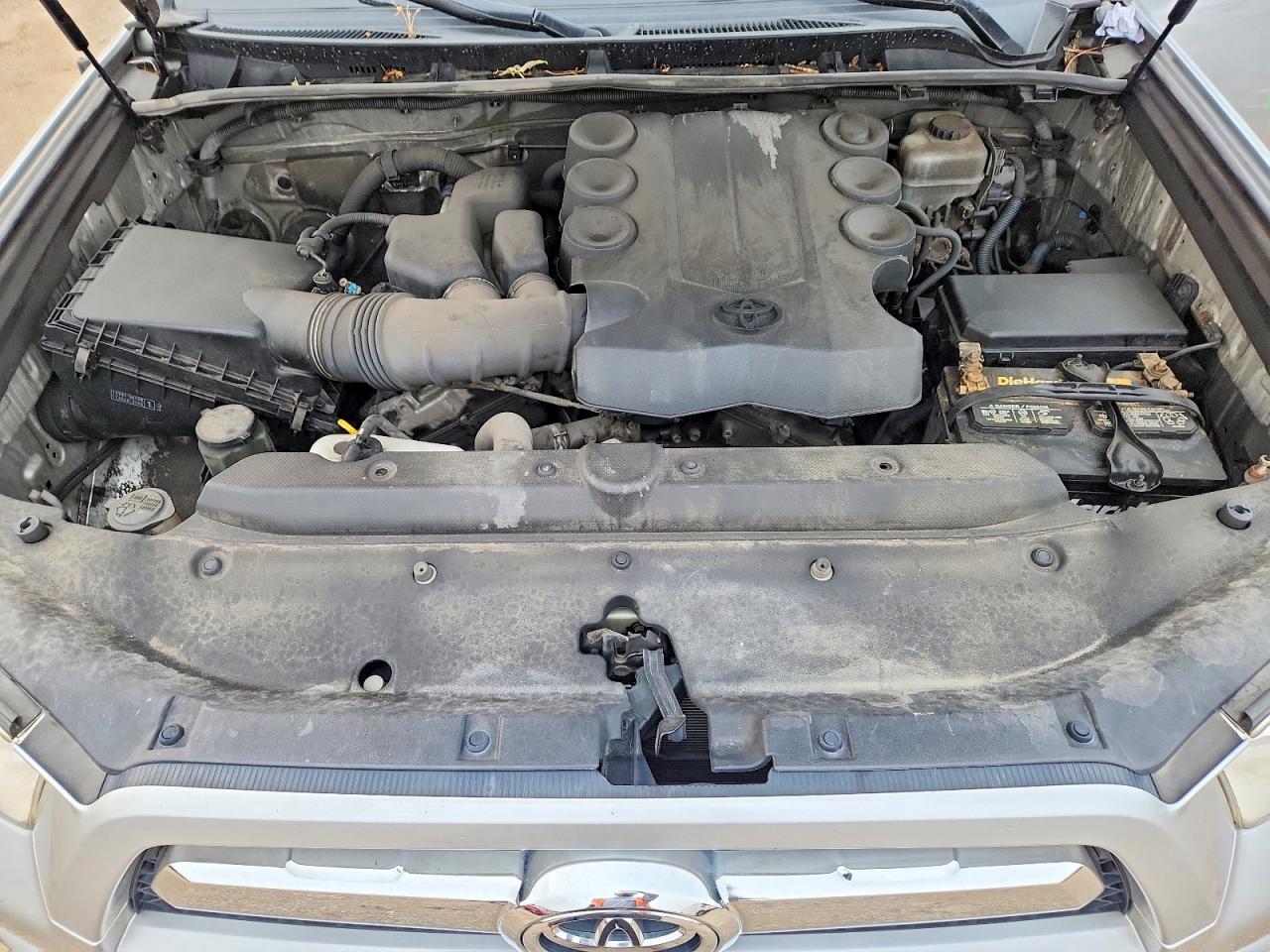 2010 Toyota 4runner Sr5 Silver vin: JTEBU5JR8A5019497