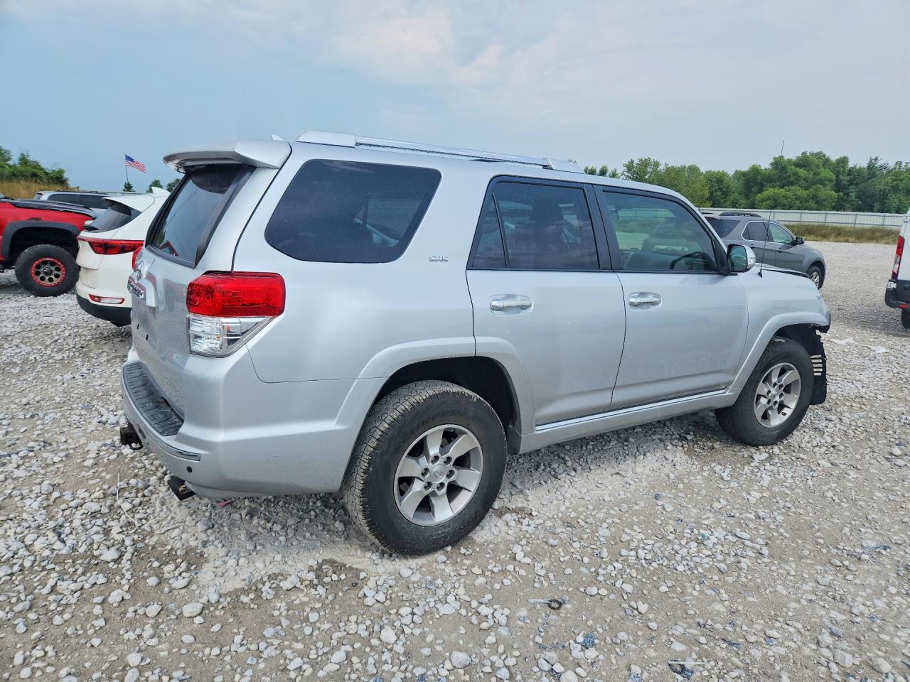 2010 Toyota 4runner Sr5 Silver vin: JTEBU5JR8A5027860