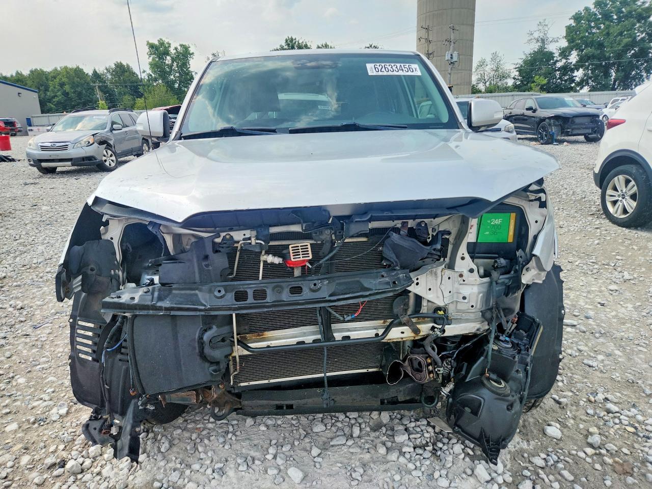 2010 Toyota 4runner Sr5 Silver vin: JTEBU5JR8A5027860