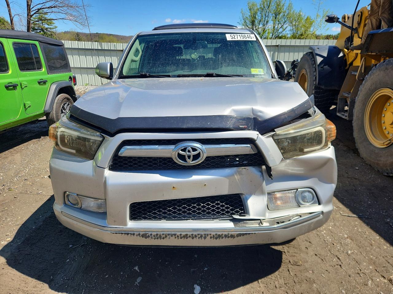 2011 Toyota 4runner Limited Silver vin: JTEBU5JR8B5034003