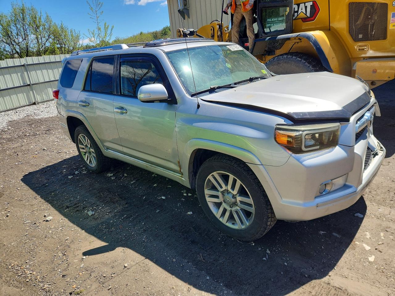 2011 Toyota 4runner Limited Silver vin: JTEBU5JR8B5034003