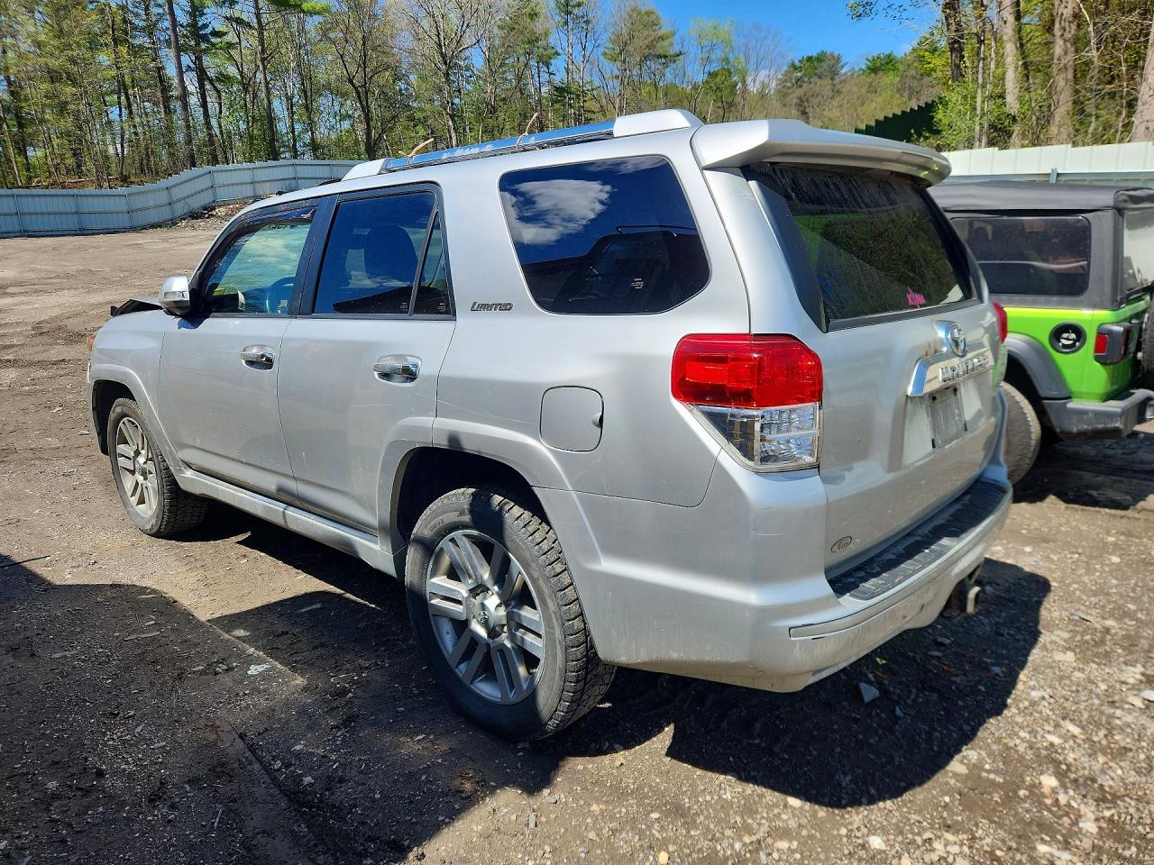2011 Toyota 4runner Limited Silver vin: JTEBU5JR8B5034003