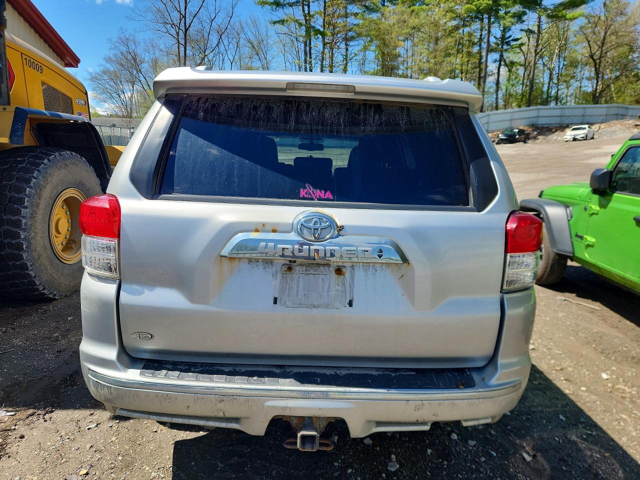2011 Toyota 4runner Limited Silver vin: JTEBU5JR8B5034003