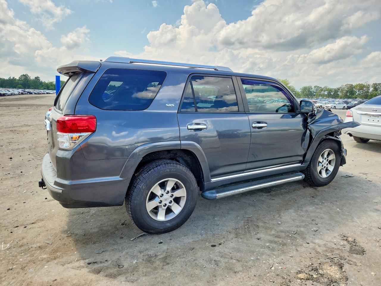 2011 Toyota 4runner Sr5 Gray vin: JTEBU5JR8B5048709