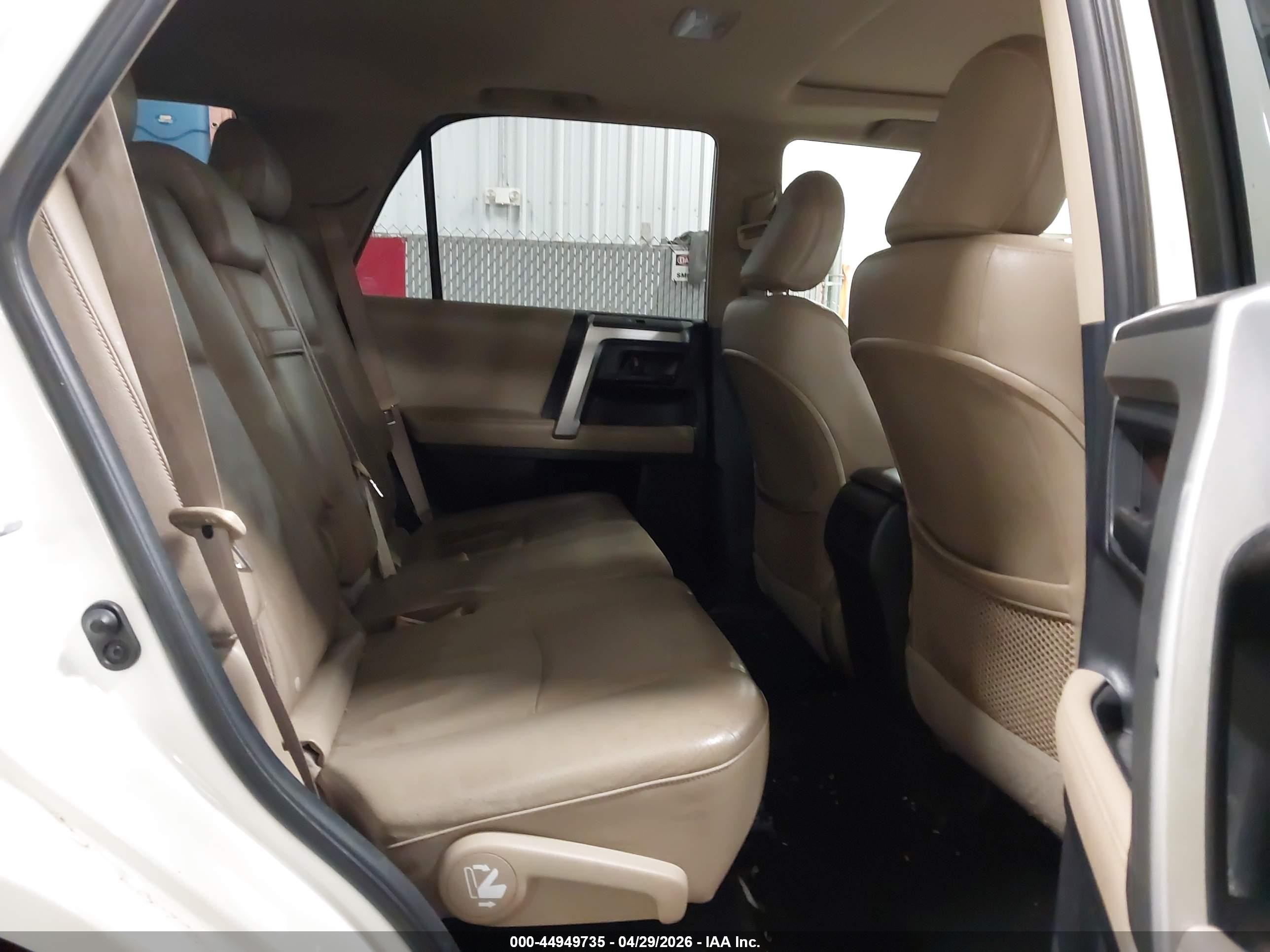 2011 Toyota 4runner Limited V6 White vin: JTEBU5JR8B5074548
