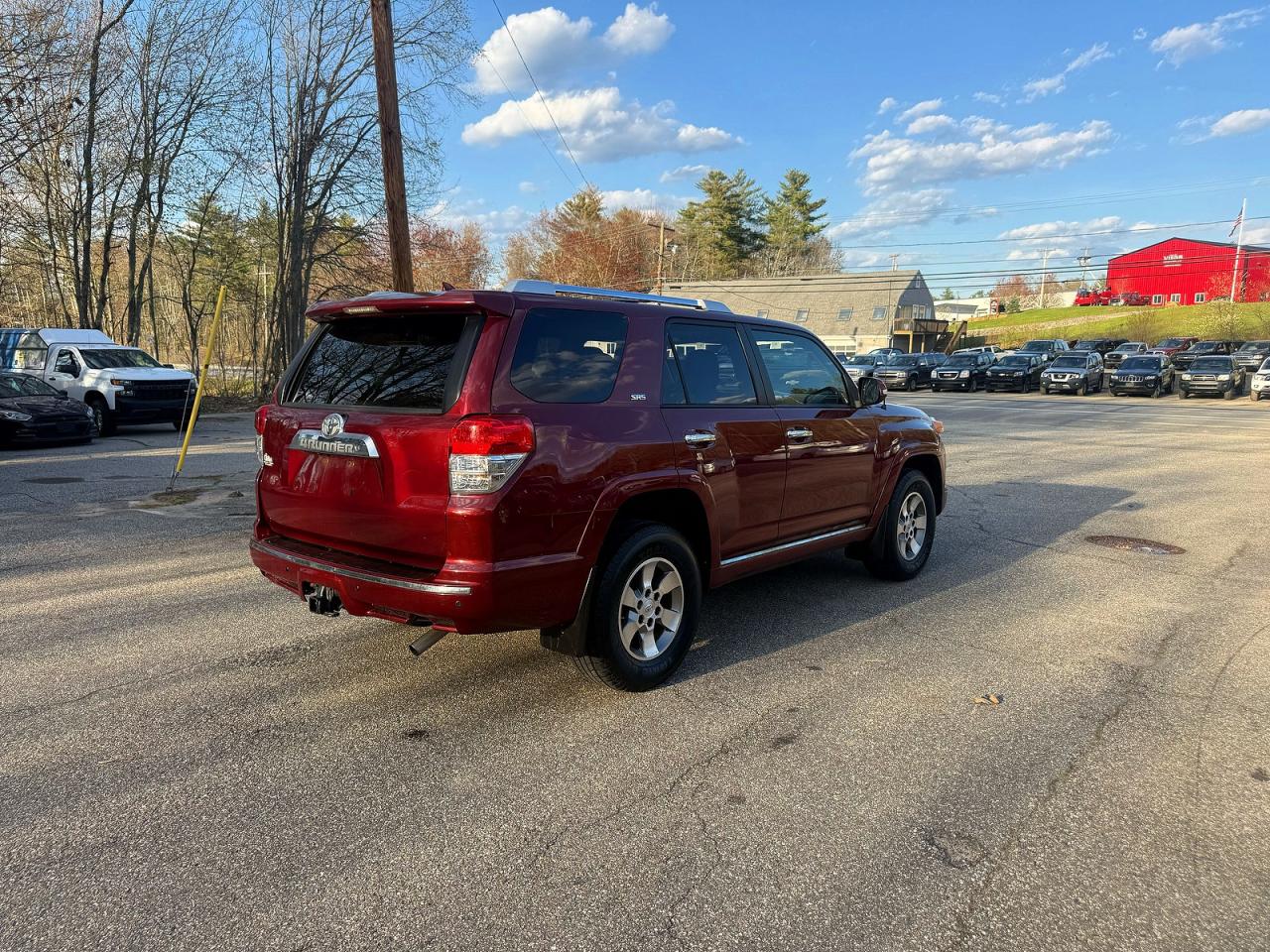 2012 Toyota 4runner Sr5 Red vin: JTEBU5JR8C5079394