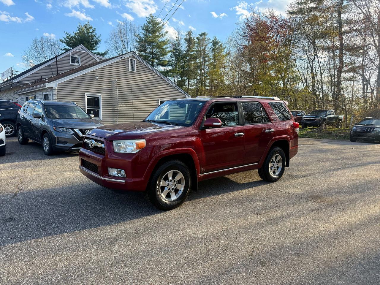2012 Toyota 4runner Sr5 Red vin: JTEBU5JR8C5079394