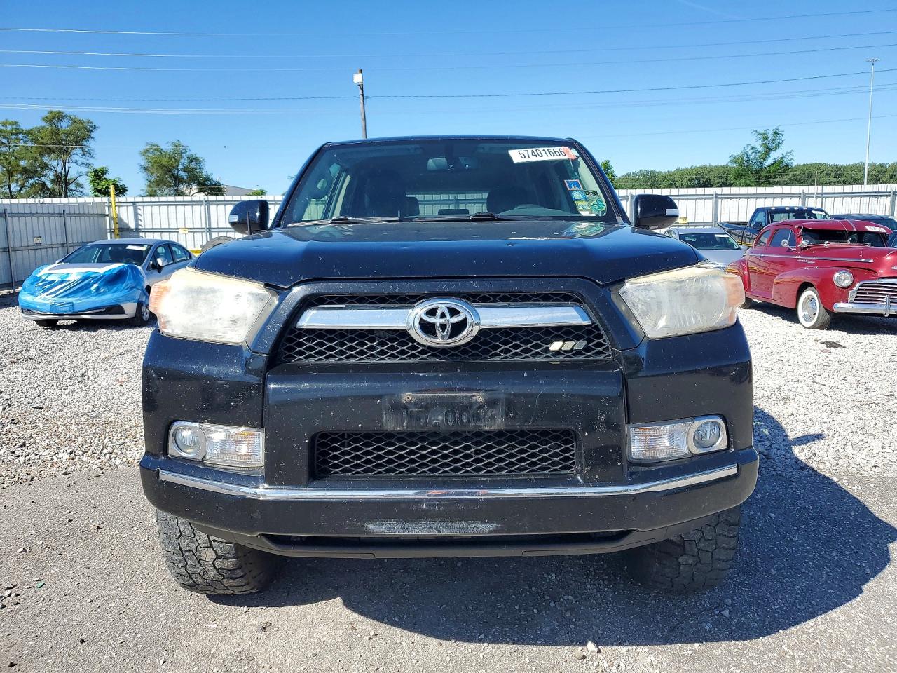 2012 Toyota 4runner Sr5 Black vin: JTEBU5JR8C5094655