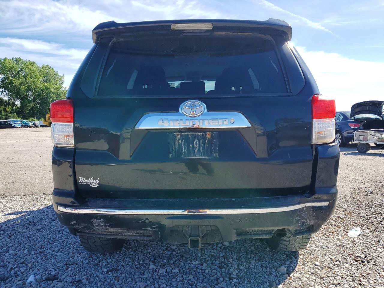 2012 Toyota 4runner Sr5 Black vin: JTEBU5JR8C5094655