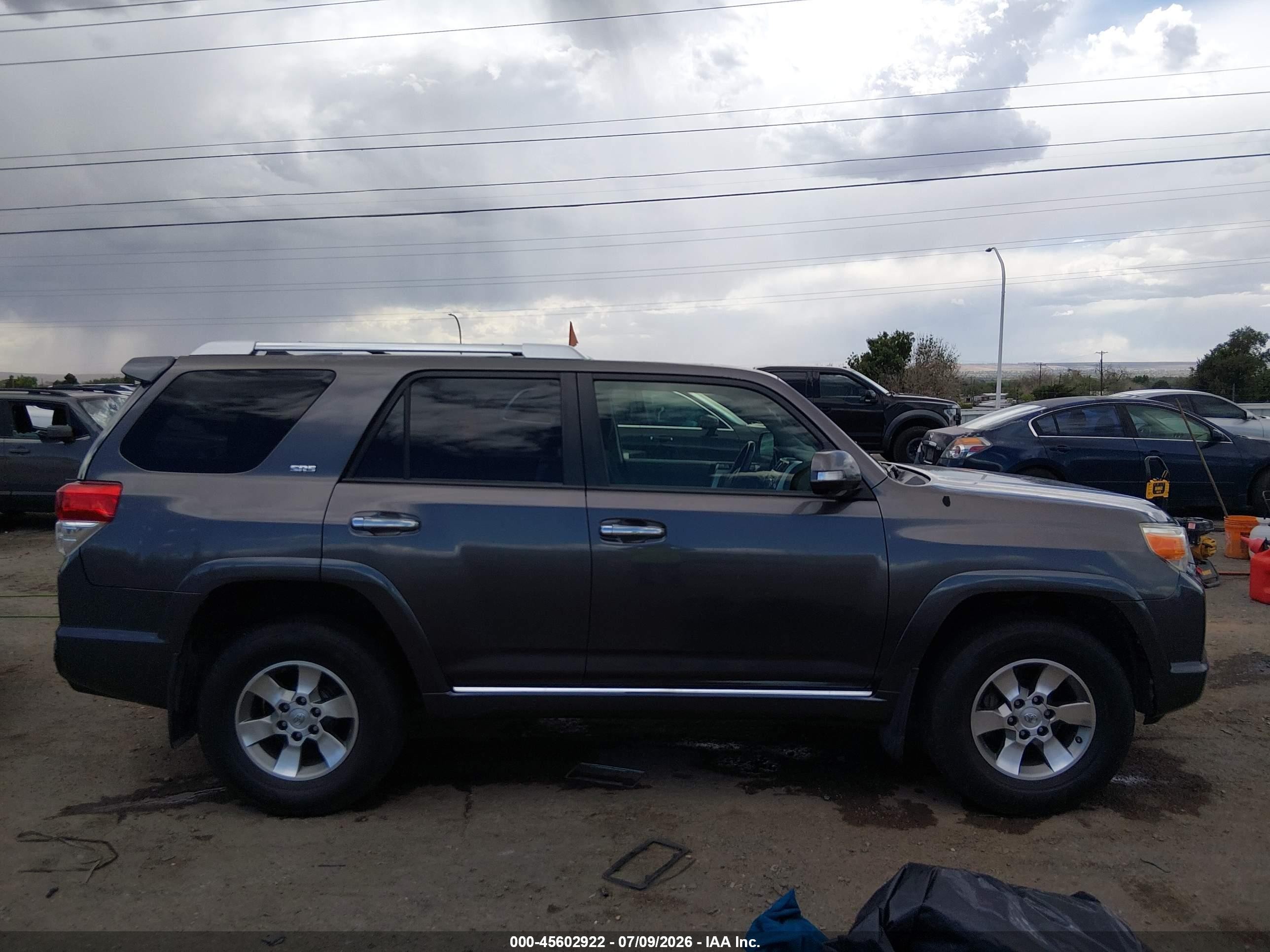 2012 Toyota 4runner Sr5 Gray vin: JTEBU5JR8C5096082