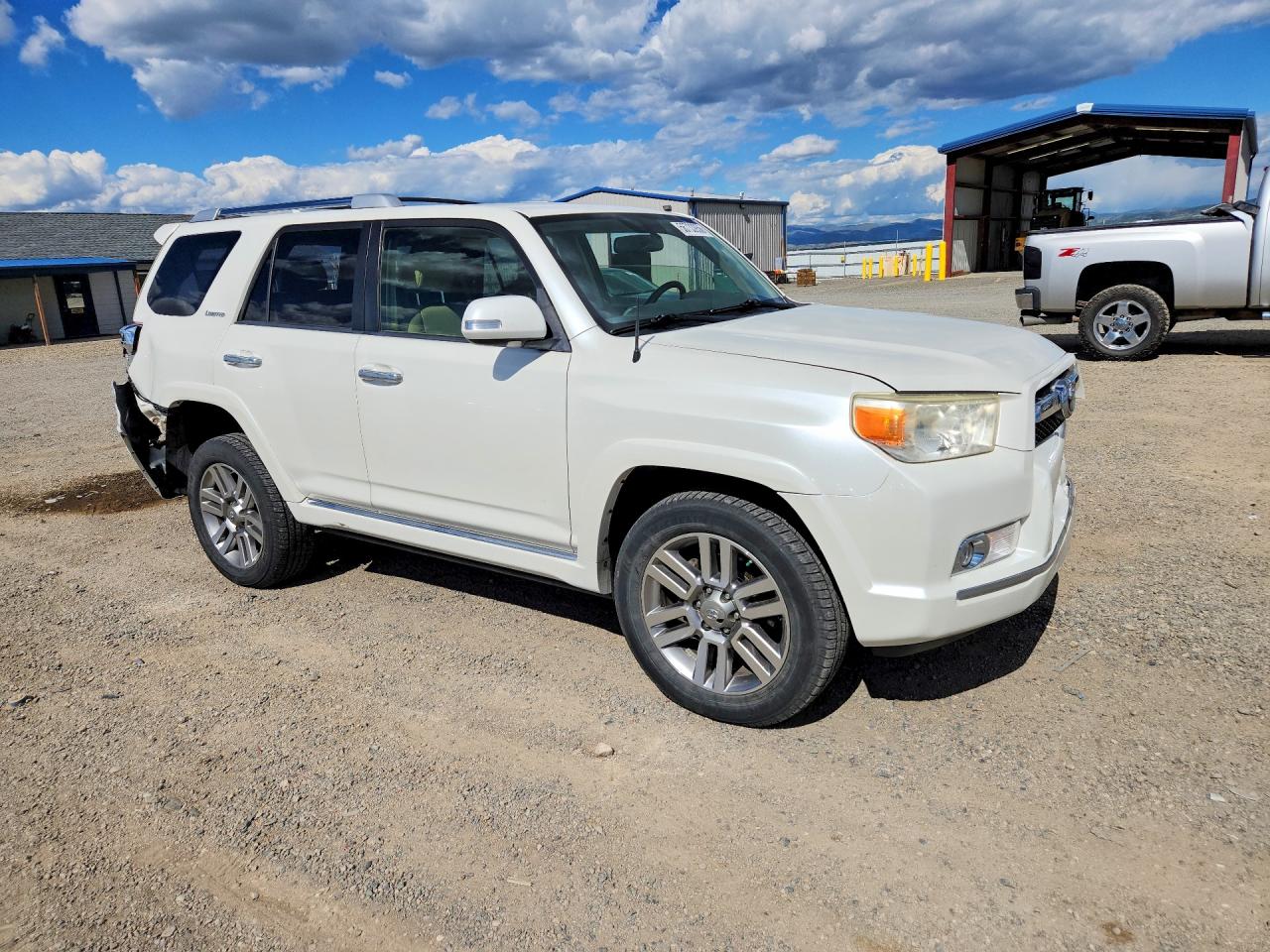 2012 Toyota 4runner Limited White vin: JTEBU5JR8C5097541