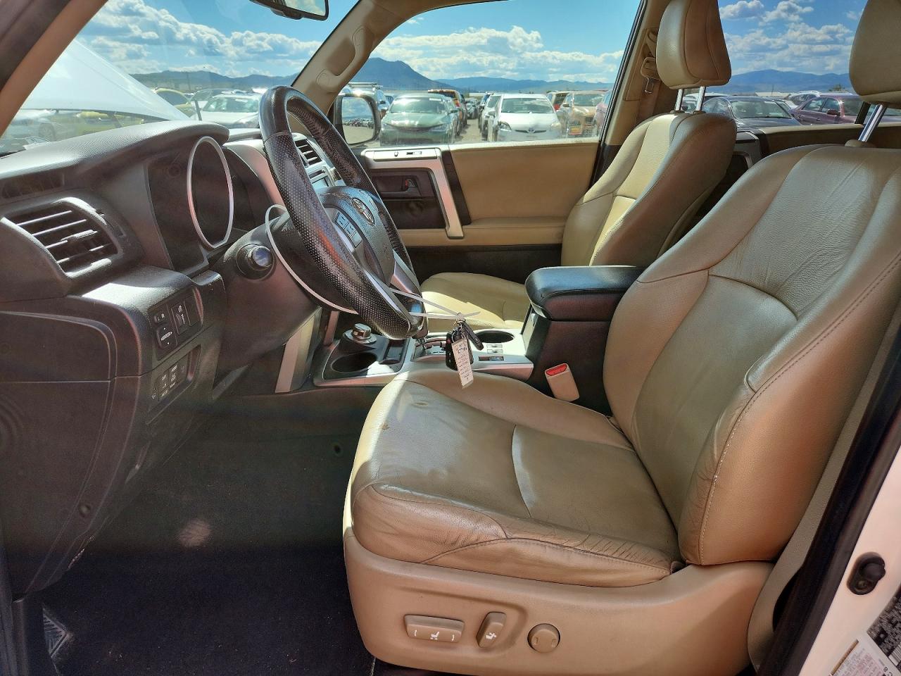 2012 Toyota 4runner Limited White vin: JTEBU5JR8C5097541