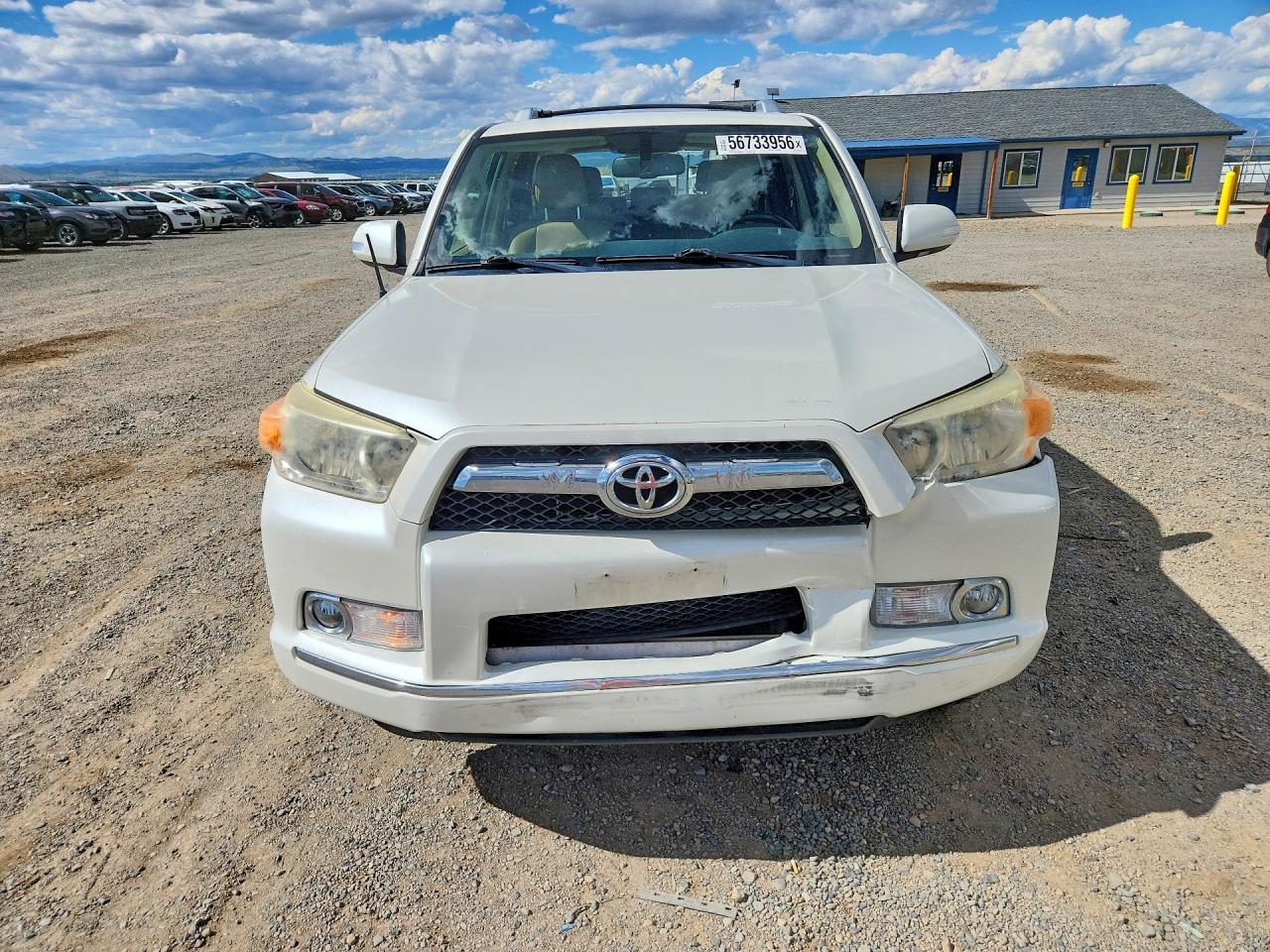 2012 Toyota 4runner Limited White vin: JTEBU5JR8C5097541