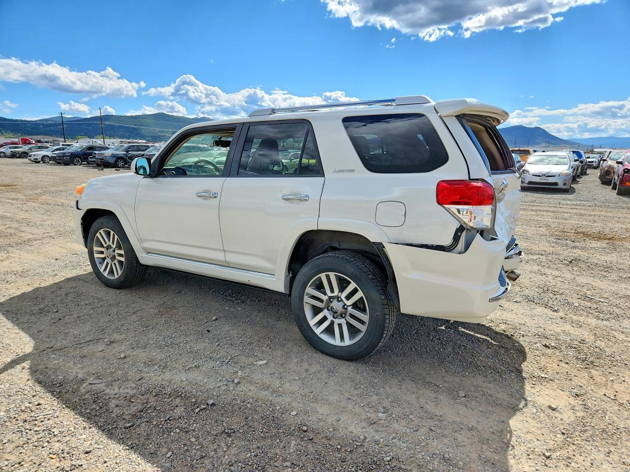 2012 Toyota 4runner Limited White vin: JTEBU5JR8C5097541