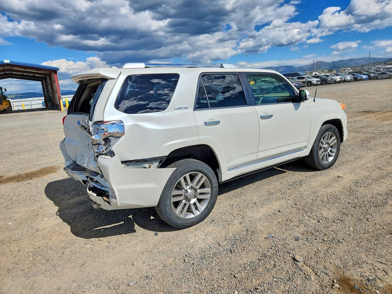 2012 Toyota 4runner Limited White vin: JTEBU5JR8C5097541