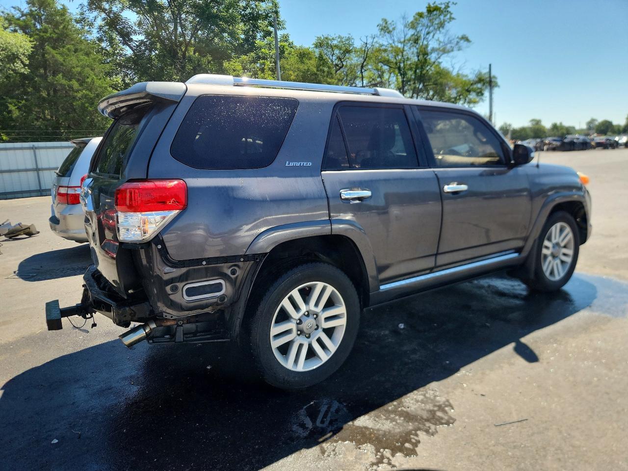 2012 Toyota 4runner Limited Gray vin: JTEBU5JR8C5106447