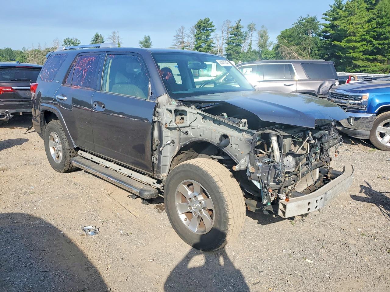 2012 Toyota 4runner Sr5 Серый vin: JTEBU5JR8C5107808
