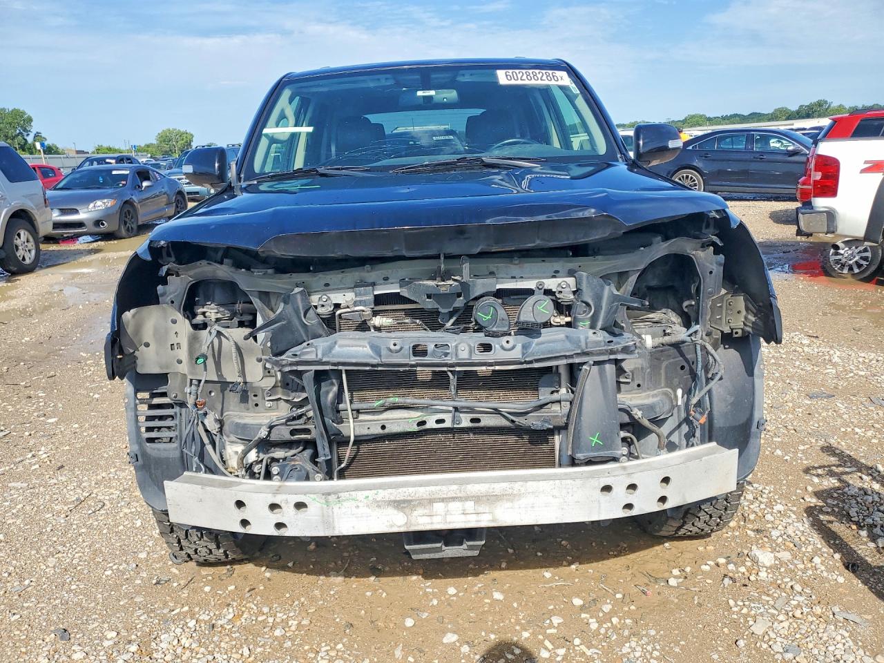 2013 Toyota 4runner Sr5 Black vin: JTEBU5JR8D5114002