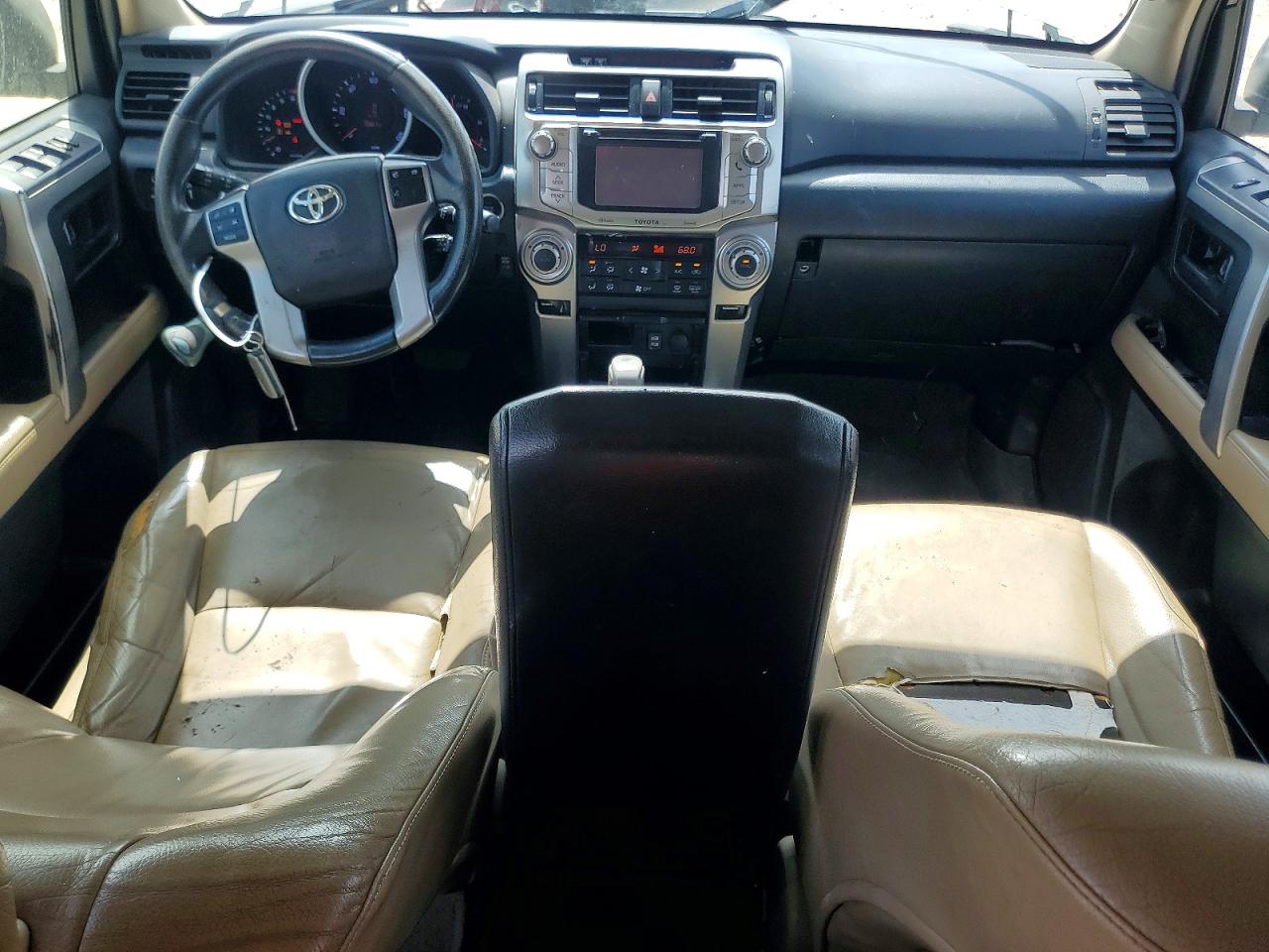 2013 Toyota 4runner Limited White vin: JTEBU5JR8D5114730