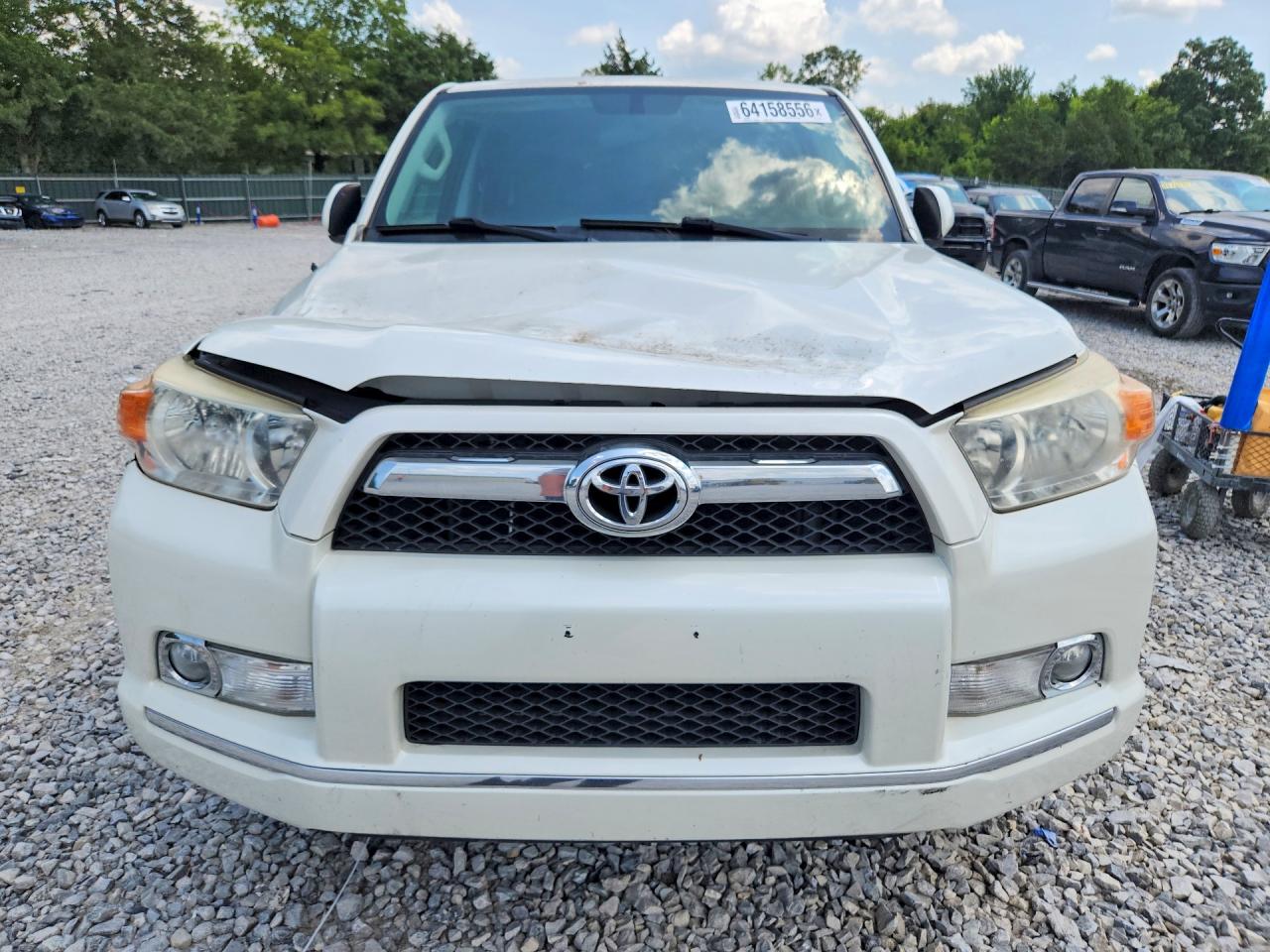 2013 Toyota 4runner Sr5 White vin: JTEBU5JR8D5116915