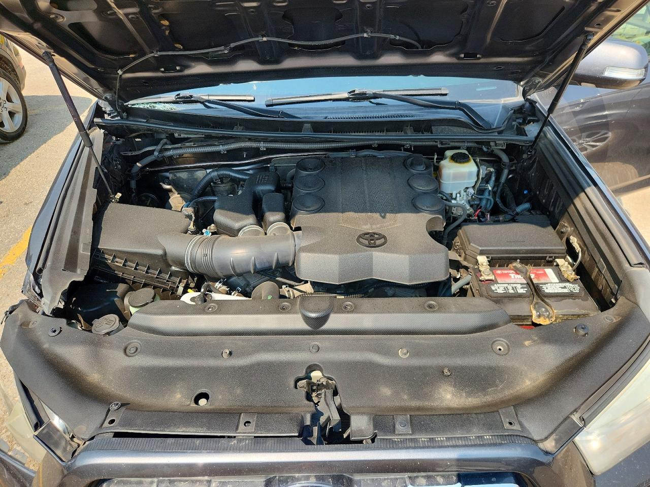 2013 Toyota 4runner Sr5 Gray vin: JTEBU5JR8D5117207
