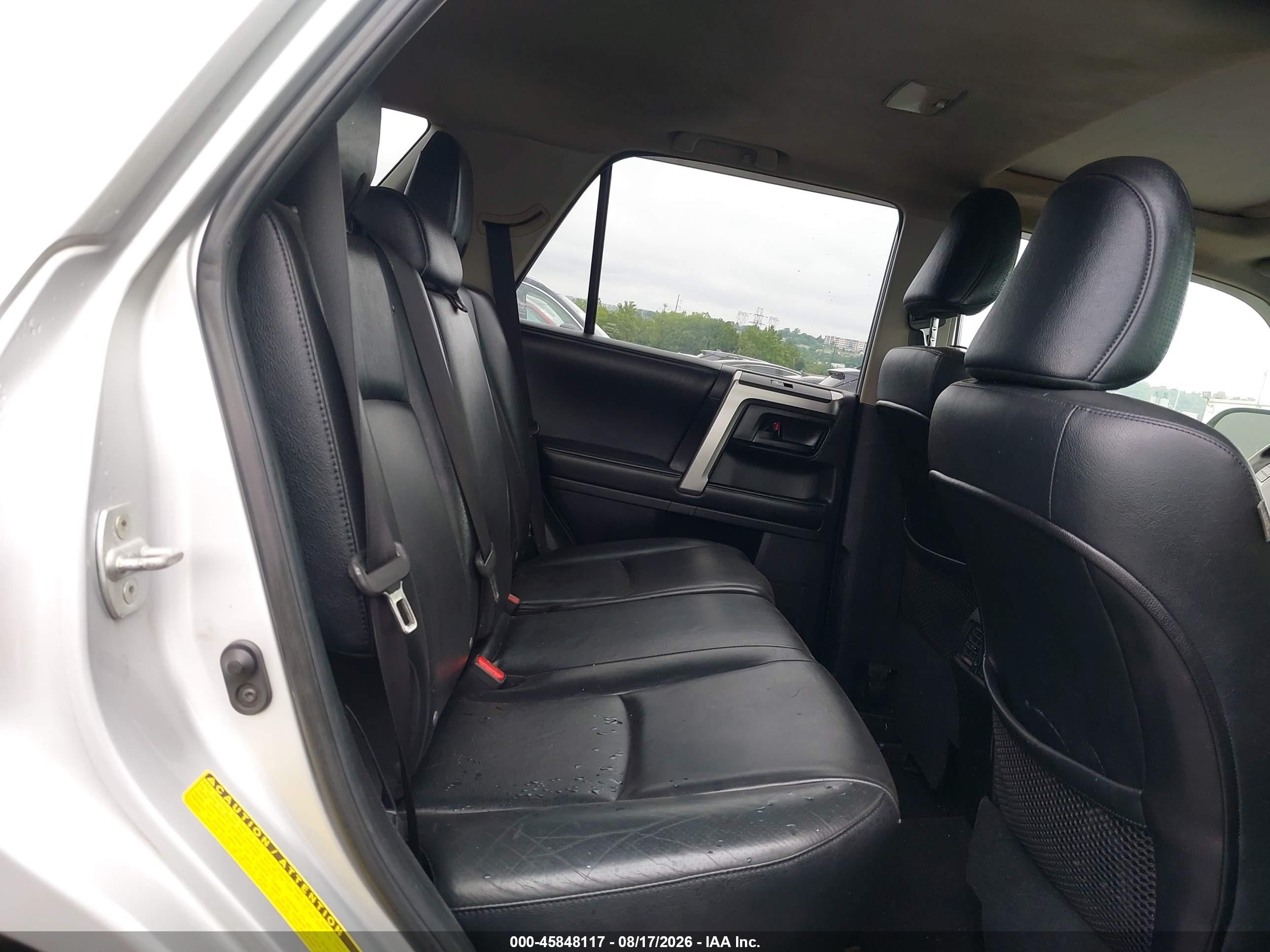 2013 Toyota 4runner Limited Silver vin: JTEBU5JR8D5124044