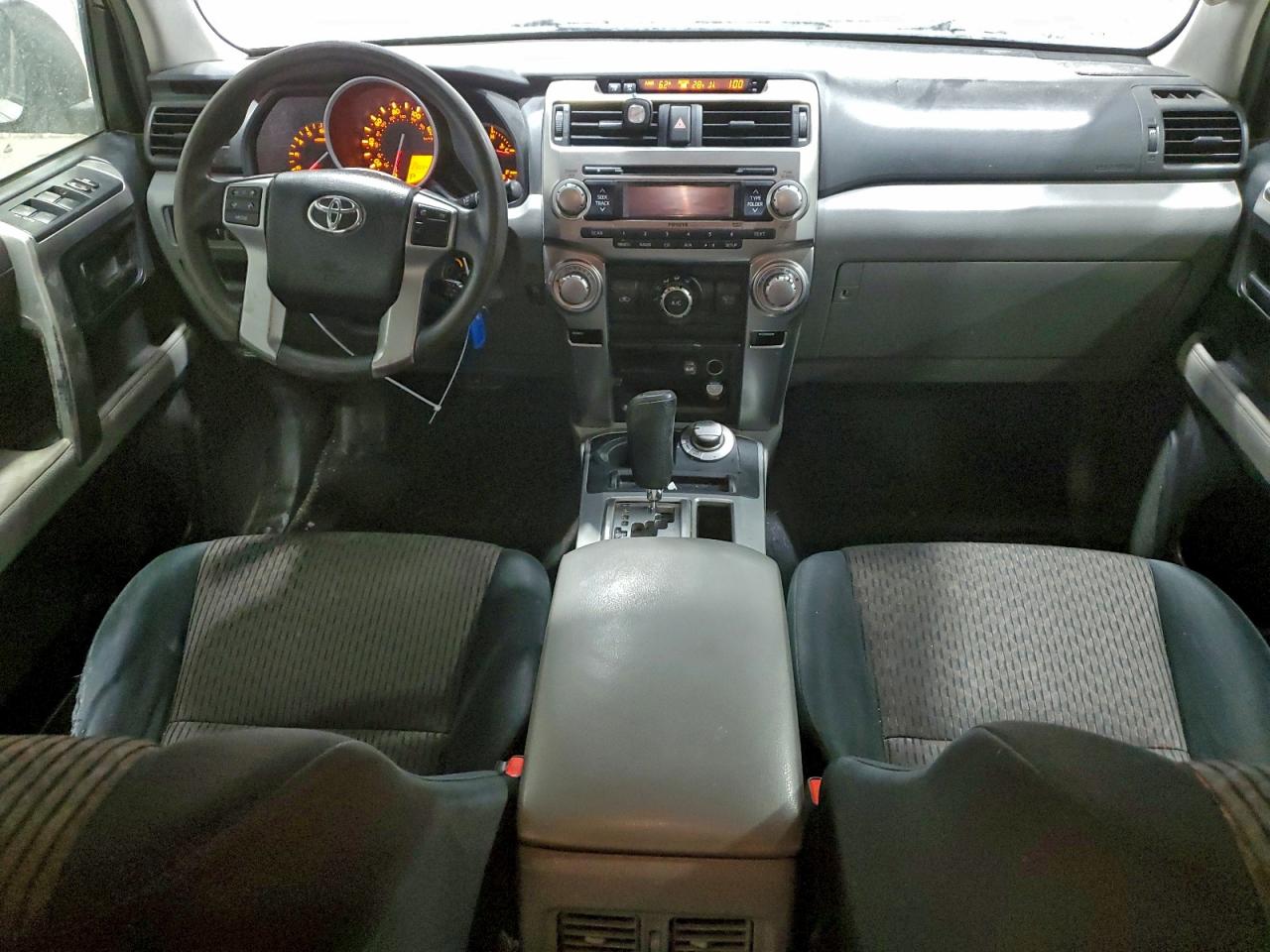 2013 Toyota 4runner Sr5 White vin: JTEBU5JR8D5129535