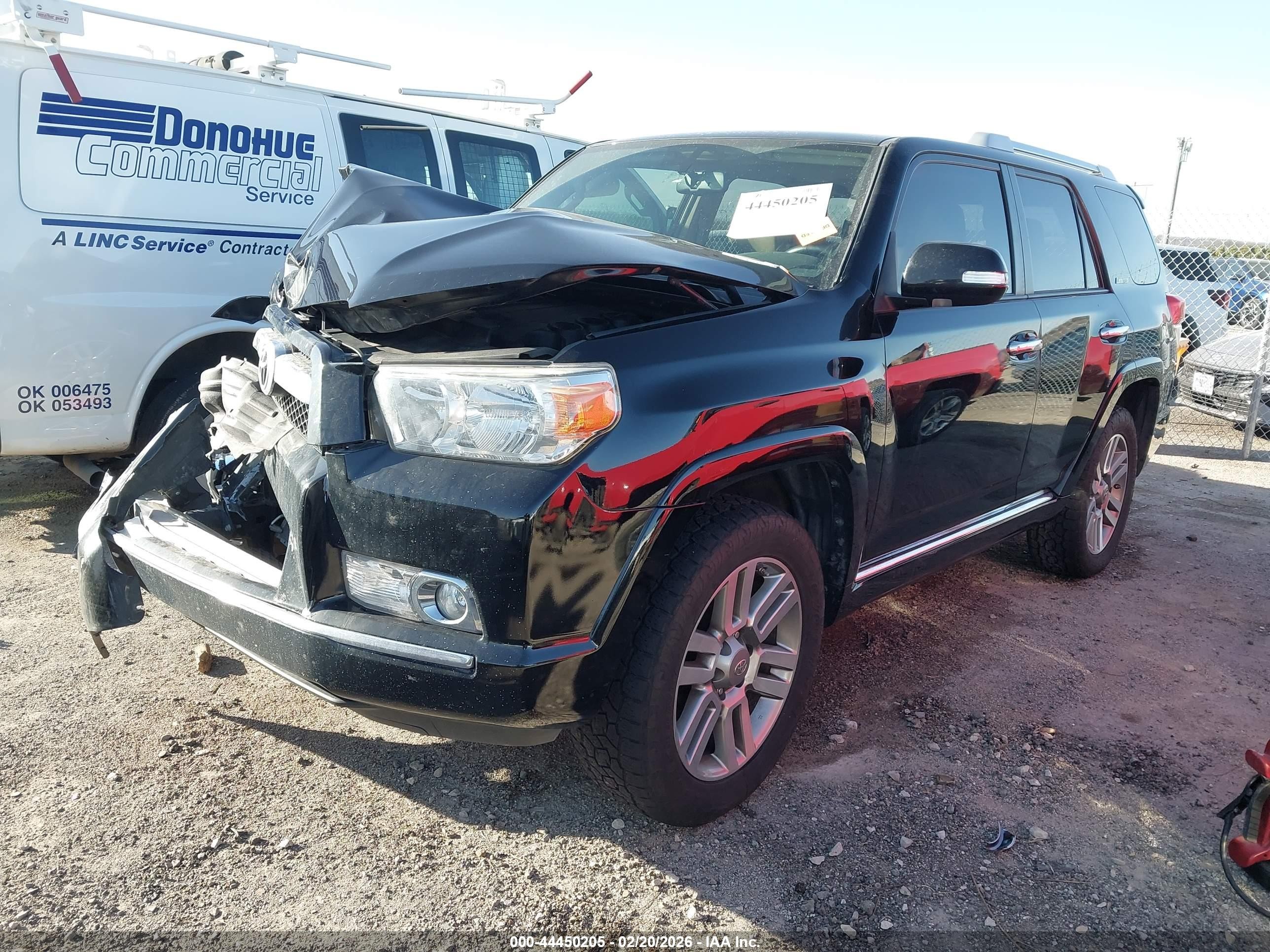 2013 Toyota 4runner Limited Black vin: JTEBU5JR8D5132614