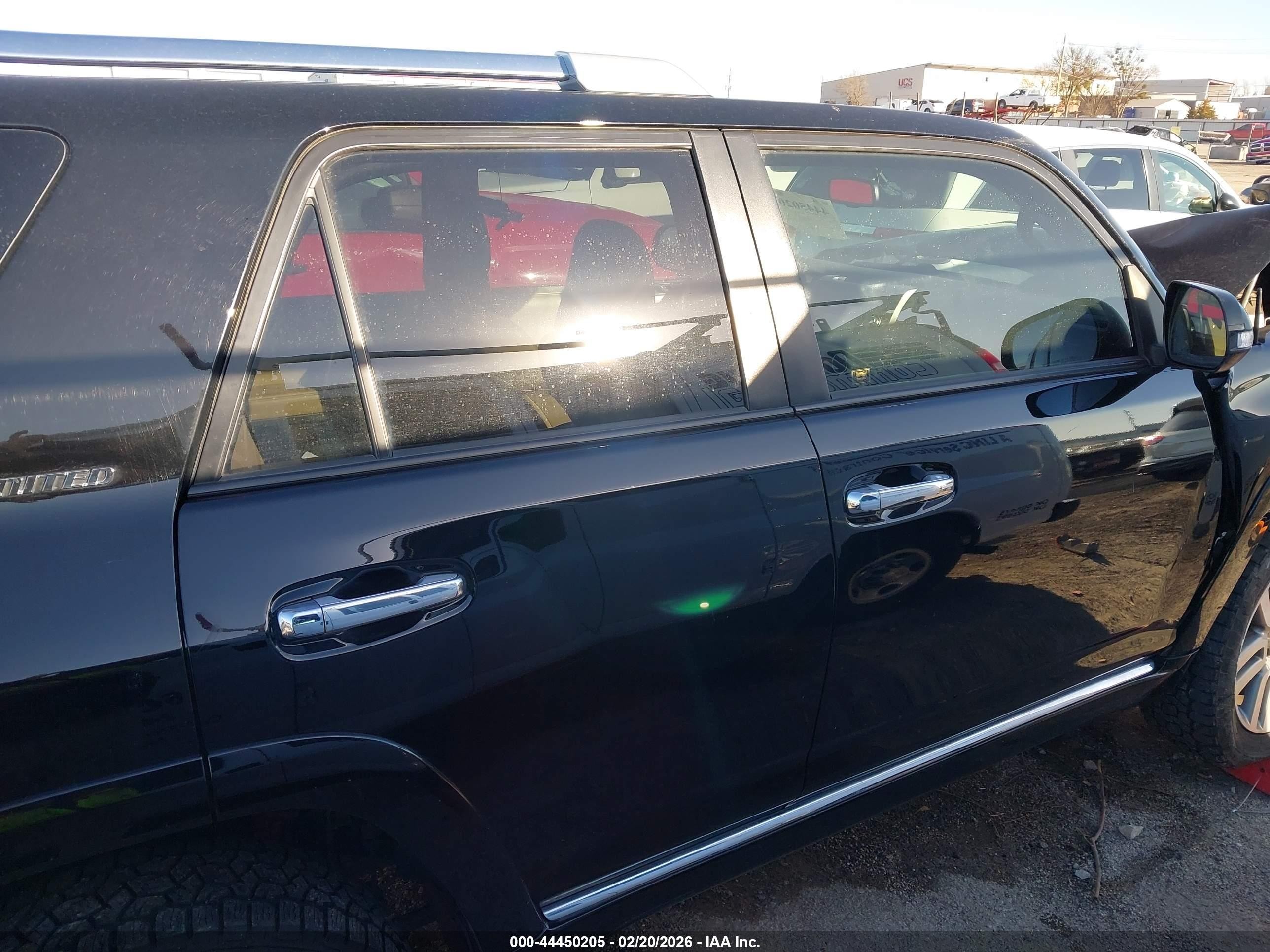 2013 Toyota 4runner Limited Black vin: JTEBU5JR8D5132614