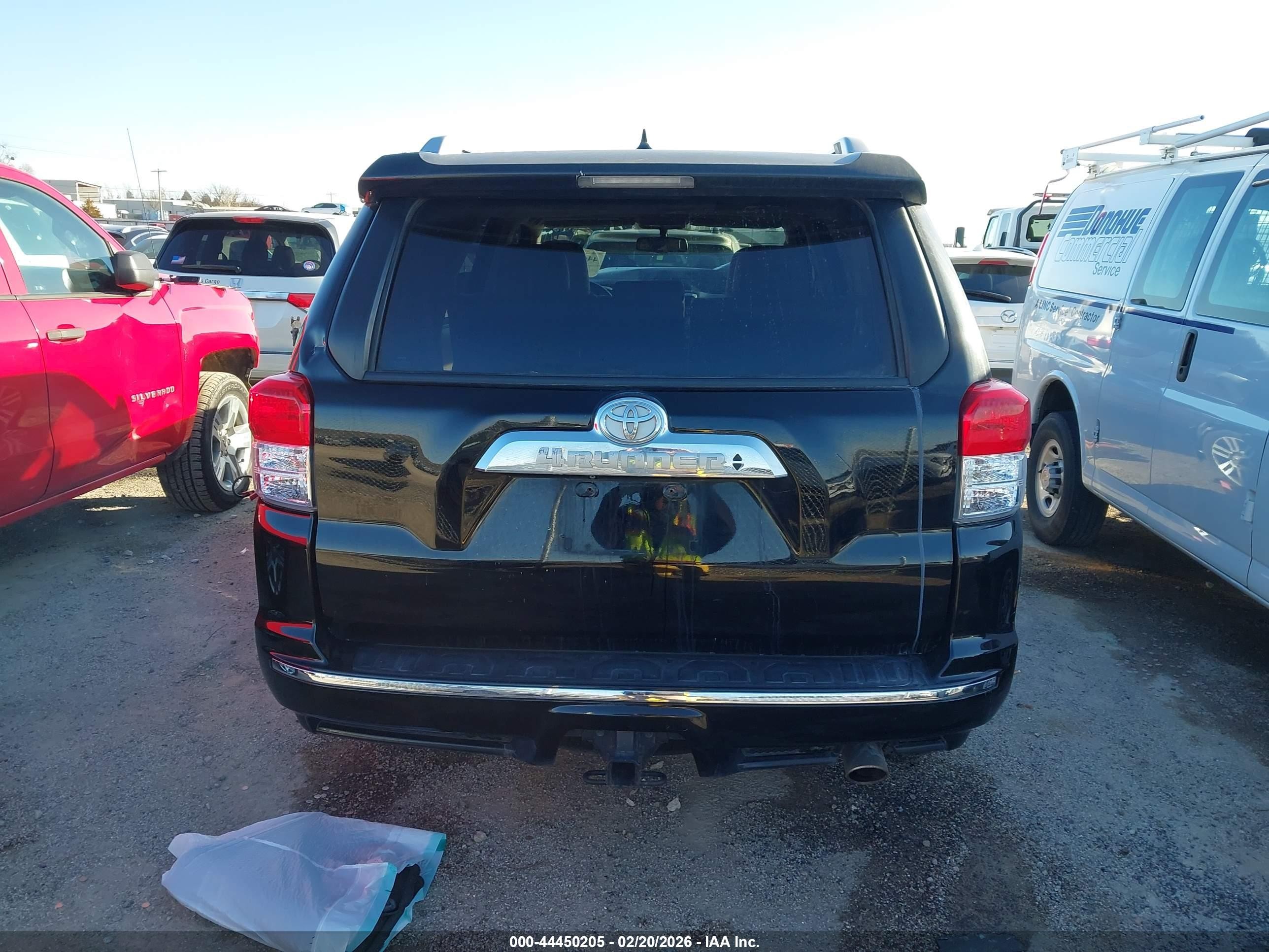 2013 Toyota 4runner Limited Black vin: JTEBU5JR8D5132614