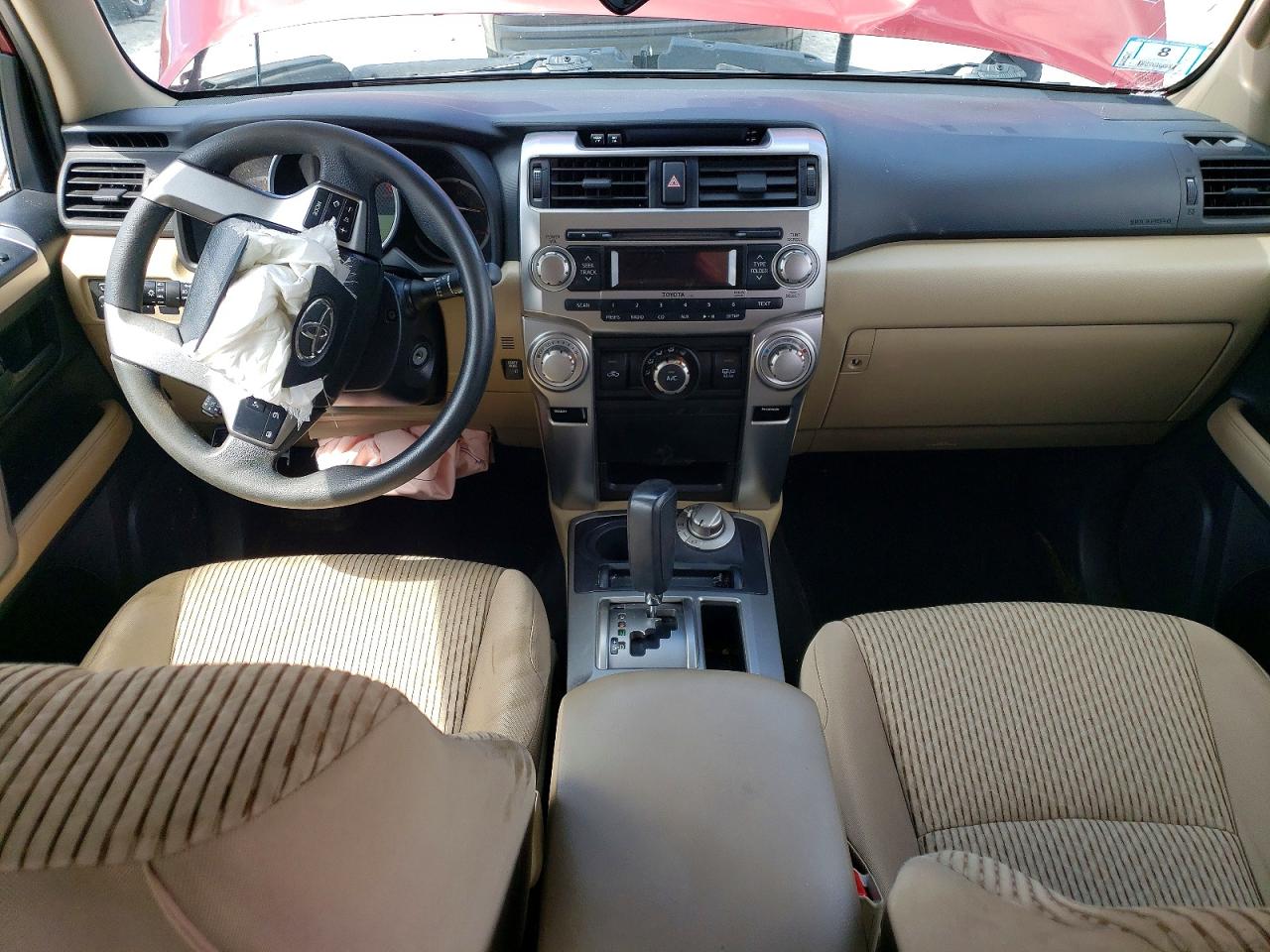2013 Toyota 4runner Sr5 Burgundy vin: JTEBU5JR8D5140132