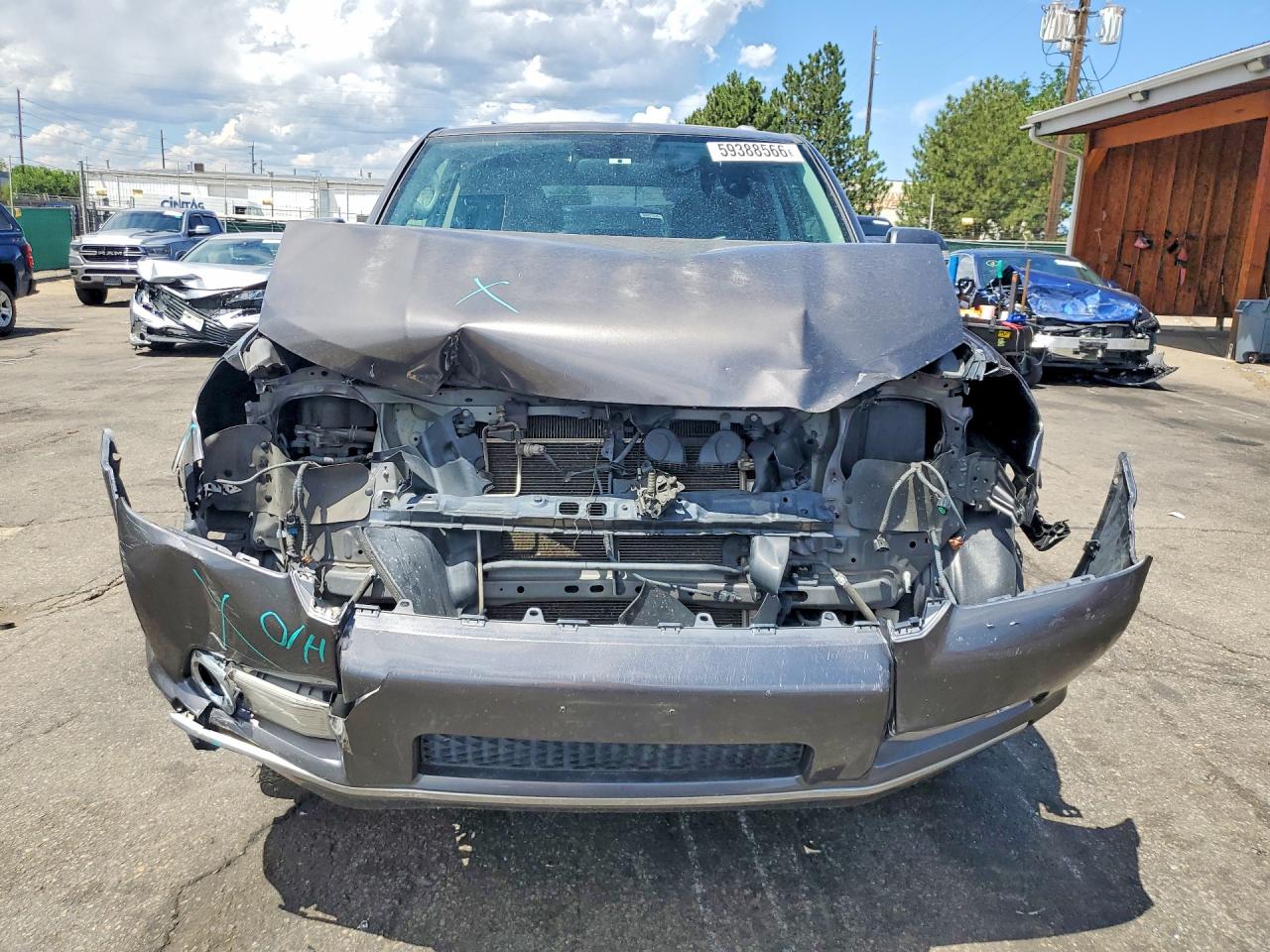 2013 Toyota 4runner Sr5 Gray vin: JTEBU5JR8D5145444