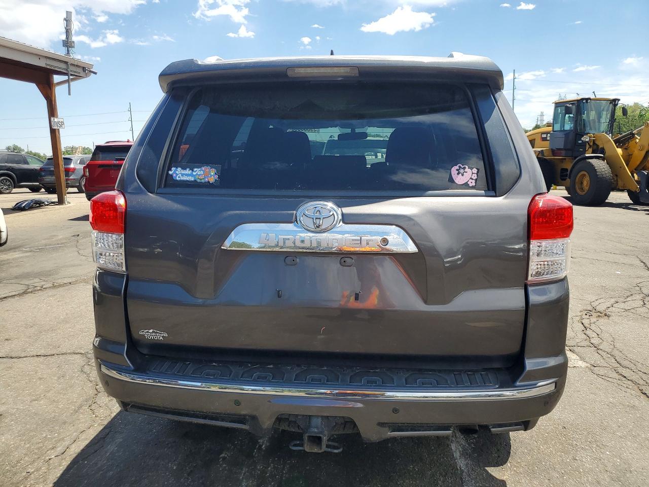 2013 Toyota 4runner Sr5 Gray vin: JTEBU5JR8D5145444