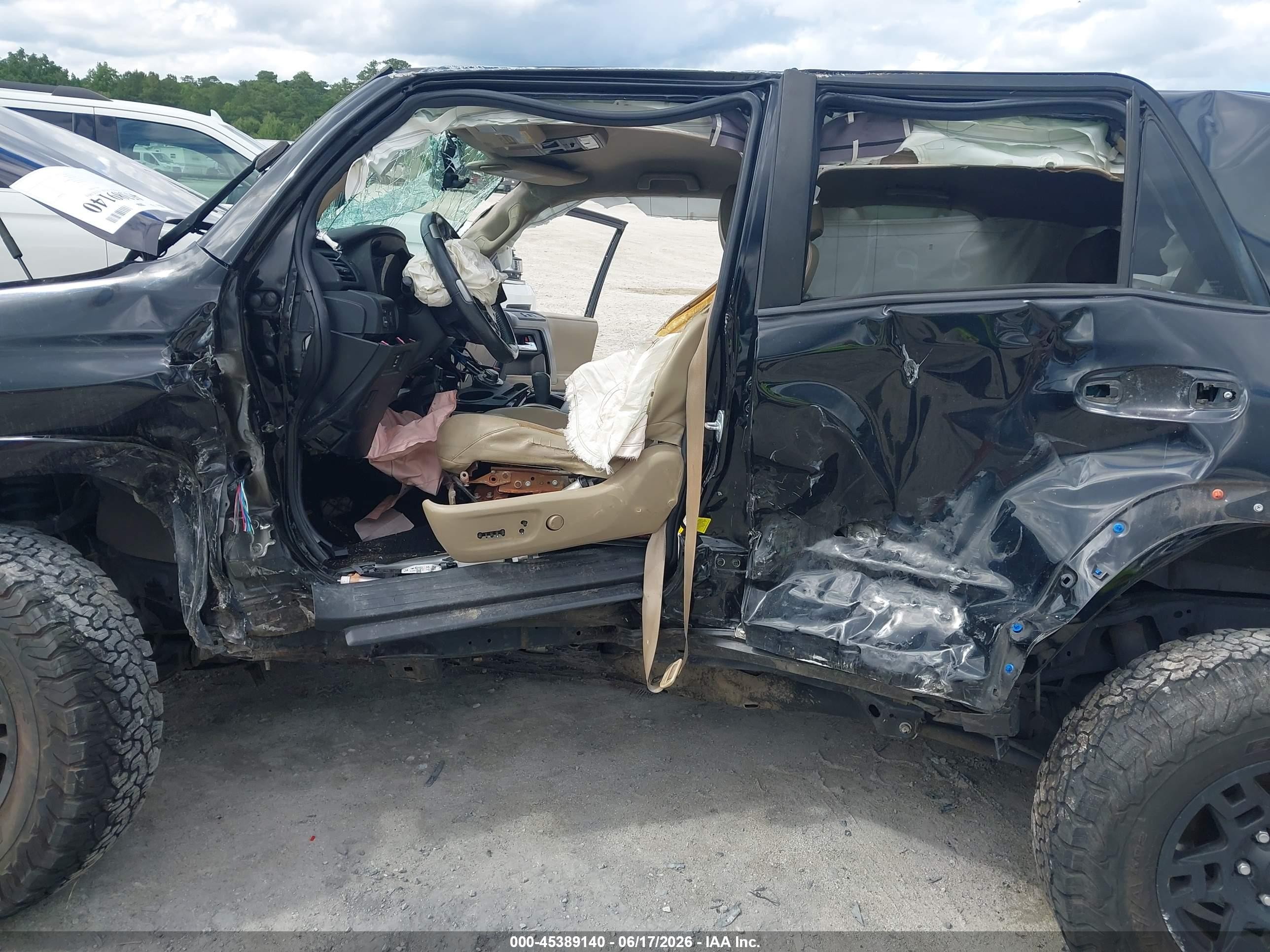 2014 Toyota 4runner Sr5 Black vin: JTEBU5JR8E5154212