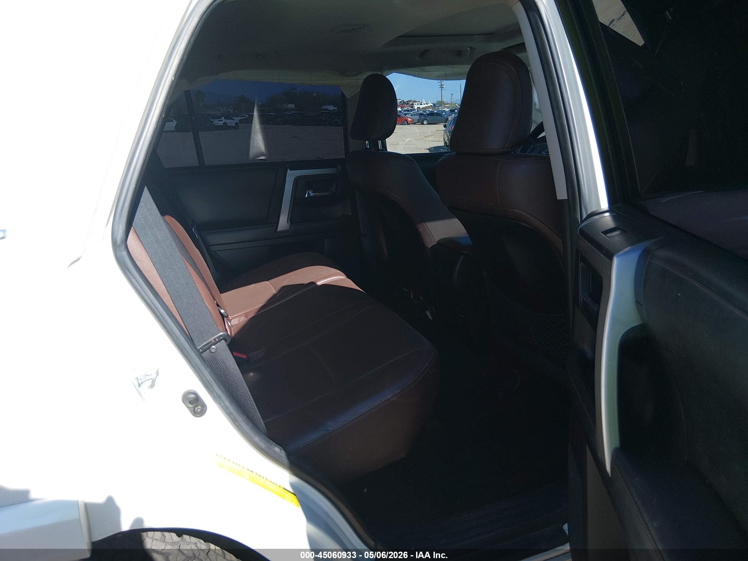 2014 Toyota 4runner Limited Белый vin: JTEBU5JR8E5165534