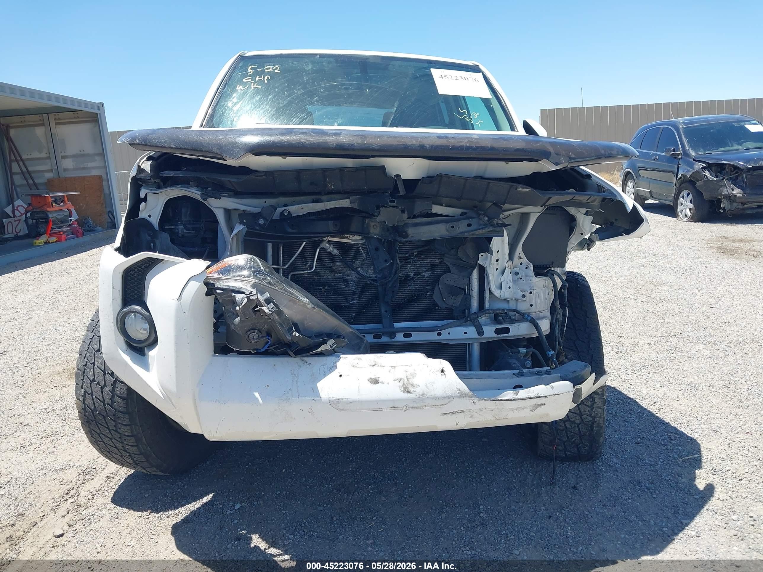 2014 Toyota 4runner Sr5 Premium Белый vin: JTEBU5JR8E5167946